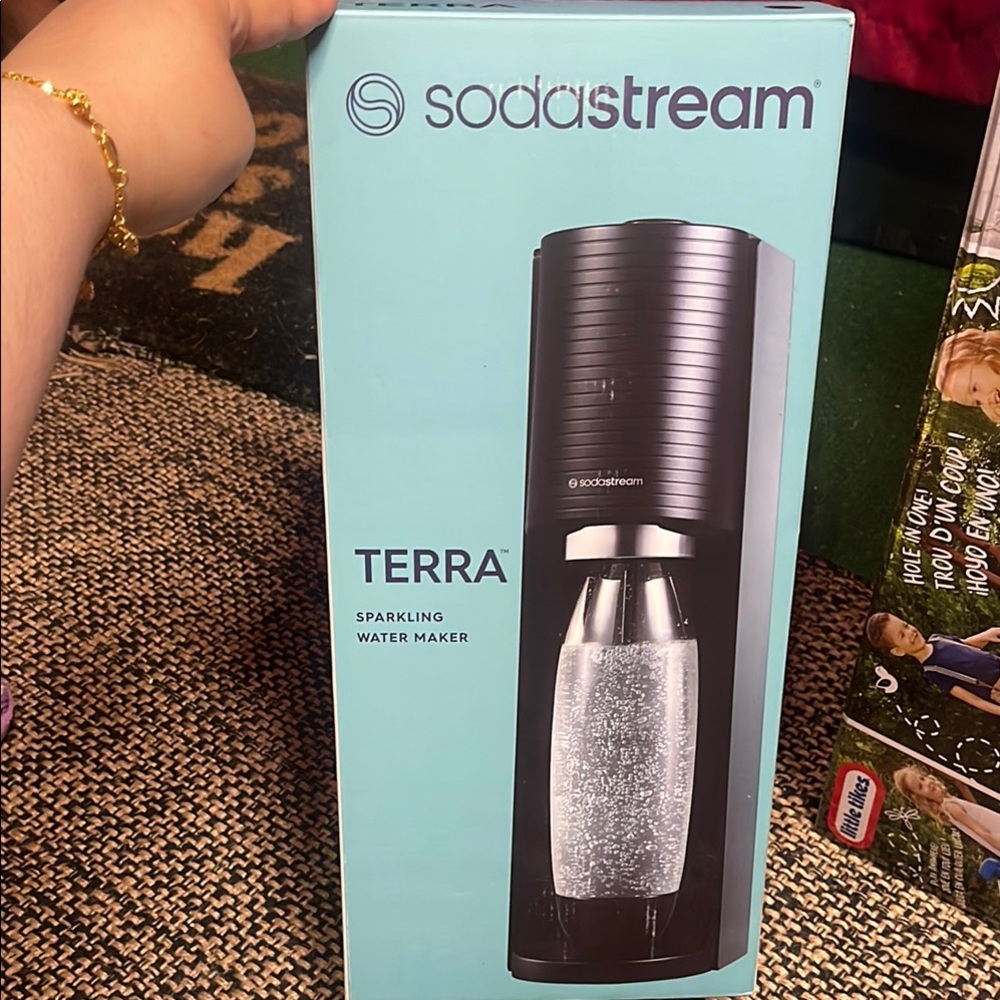 SodaStream Terra Sparkling Water Maker - Black